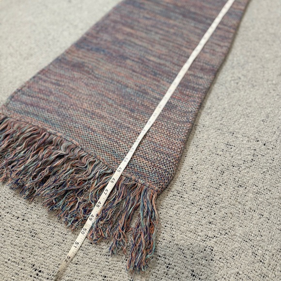 Multicolor Knit Fringe Dress Size S by Future Collective & Alani Noelle - Picture 11 of 12